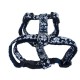 Dog adjustable harness Tahiti blue