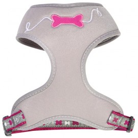 Dog t-shirt harness Kyrielle raspberry