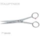 Hauptner straight grooming scissors 17cm