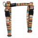 fancy cat harness and leash set leopard