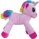 Pink plush unicorn