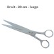 Ehaso grooming straight scissors 22cm titanium reinforced