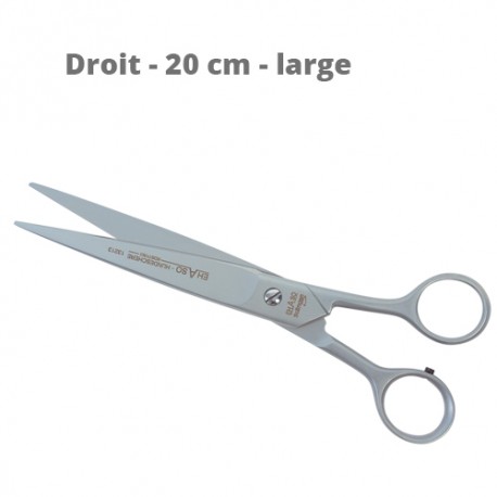 Ehaso grooming straight scissors 22cm titanium reinforced