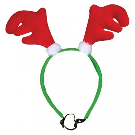 Reindeer antler headband for dogs