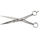 Meteor straight scissors 19cm standard branches and rings