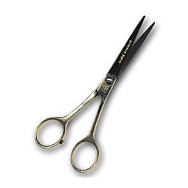 Permutable golden finger rest for CSX II grooming scissors