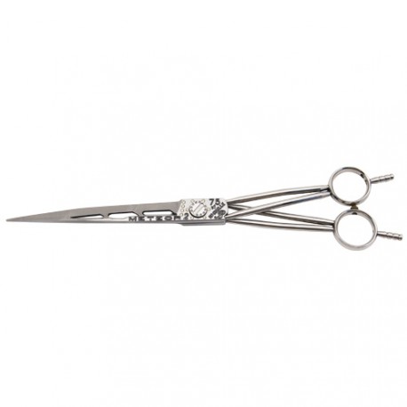 Meteor curve scissors 19.5cm short branches and small rings