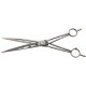 Meteor curve scissors 19.5cm short branches and small rings