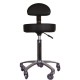 Grooming stool black with Seat thickness