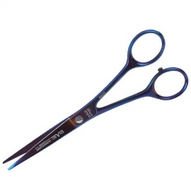 Ehaso grooming straight titanium cobalt scissors 16.5cm