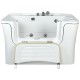 SPA bath tub with door/ramp