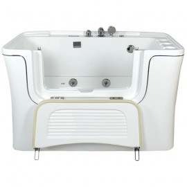 SPA bath tub with door