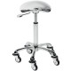 Black saddle stool