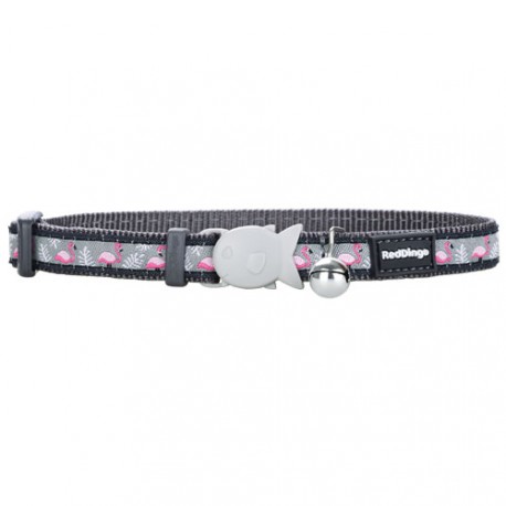 Red dingo cat collars Pink Flamingo