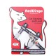 Red dingo cat leash and harness Pink Flamingo