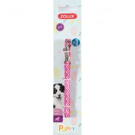 Pink puppy leash pixie Zolux