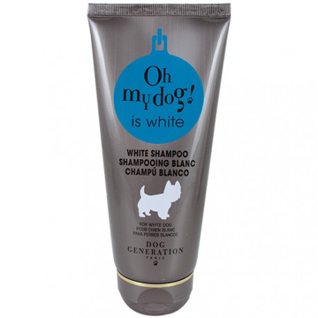 Oh My Dog white coat shampoo