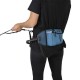 Blue Jogging Belt and lead