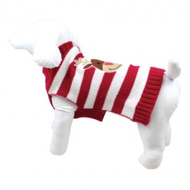 CHRISTMAS REINDEER STRIPED SWEATER