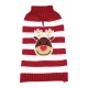 CHRISTMAS REINDEER STRIPED SWEATER