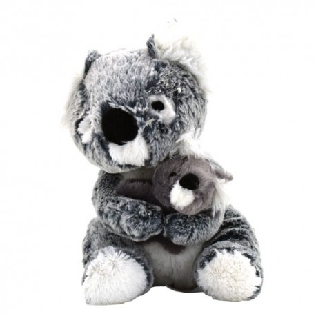 KOALA AND HIS BABY PLUSH 23CM