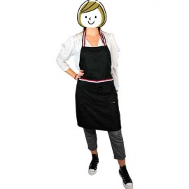APRON “LAURA” WITH ADJUSTABLE NECK STRAP