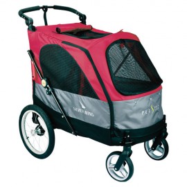 RED STROLLER SAFARI FOR DOSG UNDERS 55KG