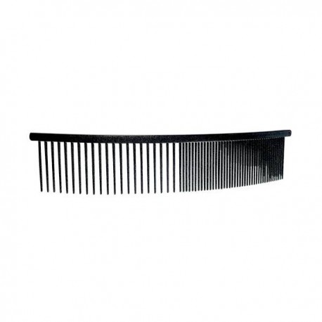 Brass Black Curved Comb