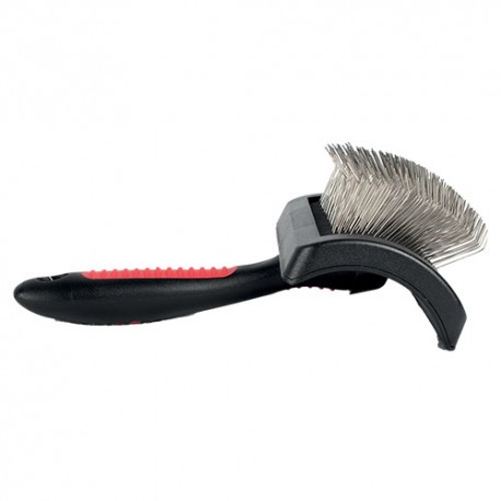 Idealdog Professional Slicker Brush Lucia Hard Mega Pin Medium