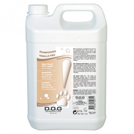 Dog Generation vanilla pro shampoo