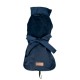 dark blue raincoat trenchy