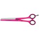 THINNING SCISSORS 16,5CM ROSE LINE SHOCK PINK 90G