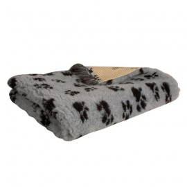 Carpet Vet-Bed Pro - Grey with paws