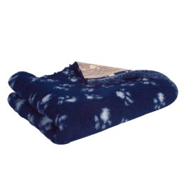 Carpet Vet-Bed Pro - Blue with paws