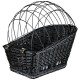 Bike Basket + Luggage rack wicker metal