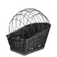 Bike Basket + Luggage rack wicker metal