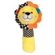 Lion Rattle Puppy Plush