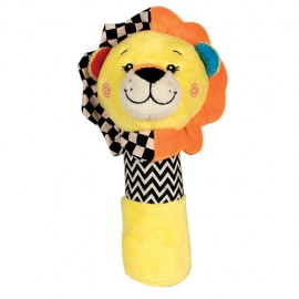 Lion Rattle Puppy Plush