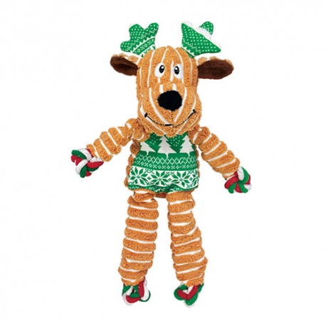 Kong Holiday Floppy Knots Reindeer Assorted SM/MD 24.13 cm - 108 g