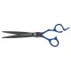 Straight Scissors Ysaky Black Librix 7" - 19.2 cm