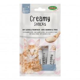 CREAMY SNACKS WITH TUNA (X4-15GR) - 60GR