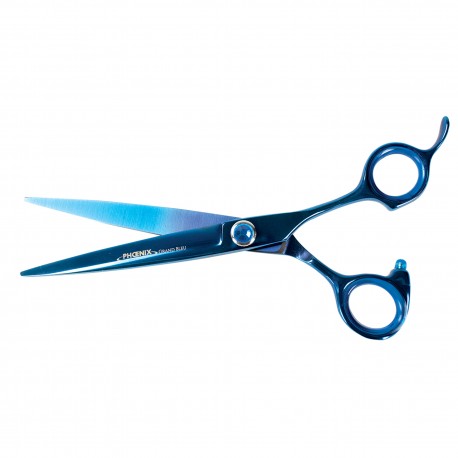 STRAIGHT SCISSORS PHOENIX GRAND BLEU 17 CM