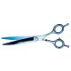 CURVED SCISSORS PHOENIX GRAND BLEU 18 CM