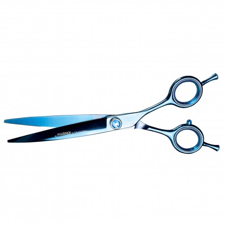 CURVED SCISSORS PHOENIX GRAND BLEU 18 CM