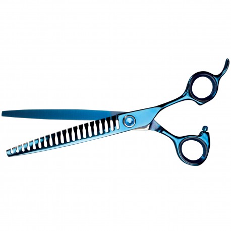 CHUNCKERS SCISSORS PHOENIX GRAND BLEU 20 FLAT TEETH 17,5 CM