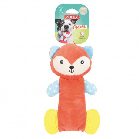 MAXOU PLUSH TOY DENTAL ORANGE