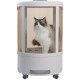 Drying cabinet for cats and small dogs
