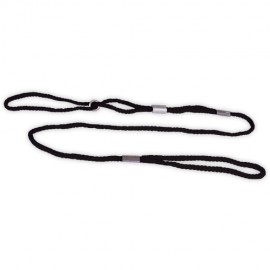 Round nylon expo lead - Black