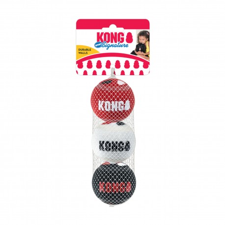 KONG SIGNATURE SPORT BALLS 3-PK MD