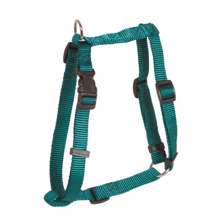 Doogy classic nylon harness - green